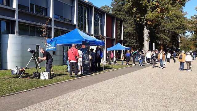 Fête de la science du 9 octobre 2022