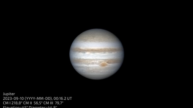 Jupiter du 10/09/2022