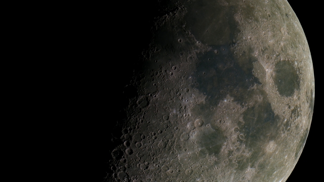 Lune en couleur du 05/04/2025