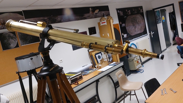 Remontage de la lunette Manent le 19 décembre 2025