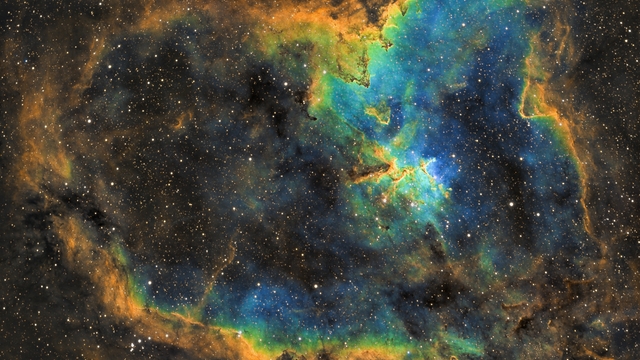 IC 1805 - La Nébuleuse du Cœur (SHO)