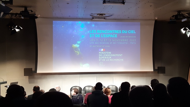 Rencontres du Ciel et de l’Espace le 11 novembre 2022