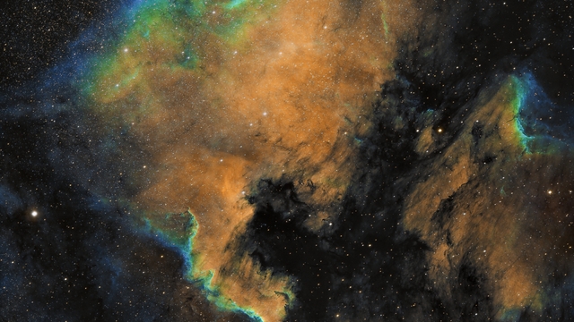 NGC7000 - Nébuleuse de l’Amérique du Nord (SHO)